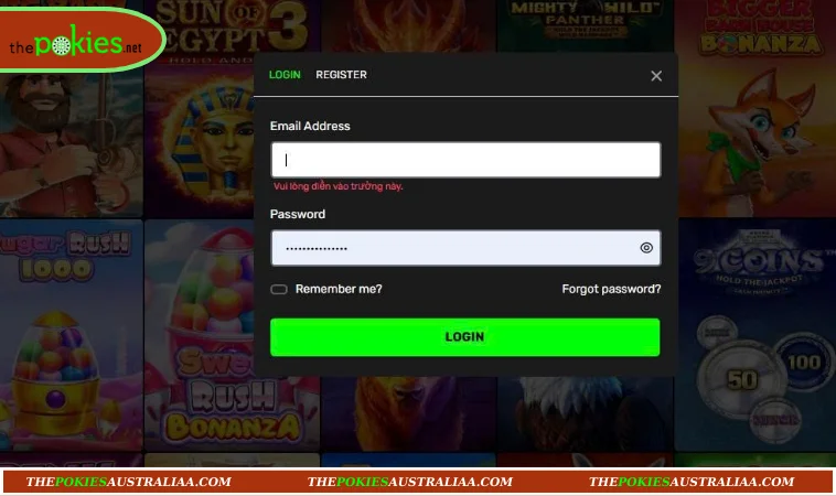 The Pokies Login Procedure on Desktop Computers